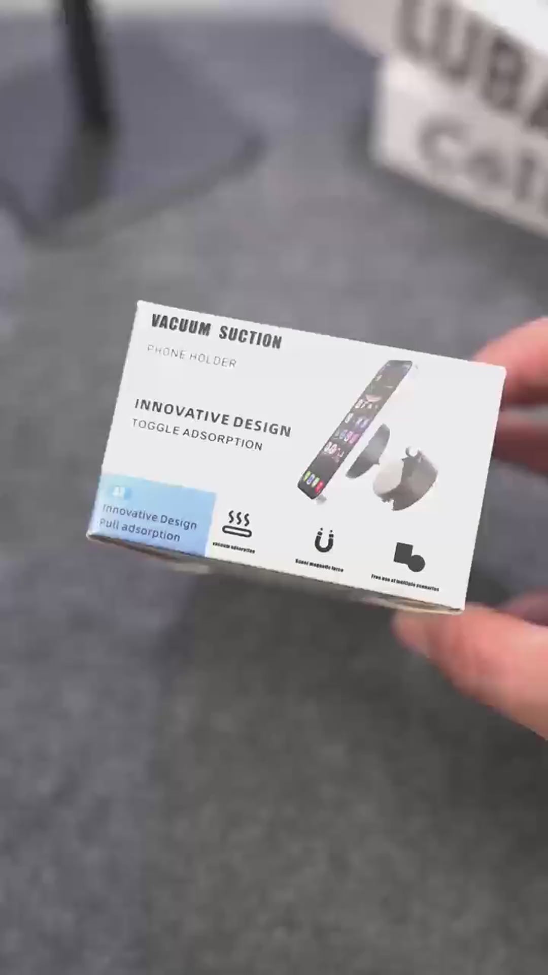 UltraGrip - Universal Magnetic Vacuum Phone Mount